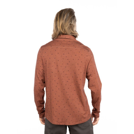 SEBASTIAN 2.0-BRICK-S pánská košile cihlová