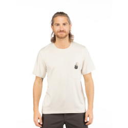 SCARY SCREAM-SAND-XL pánské tričko pískové