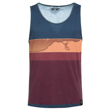 PALAU MOUNTAIN-DARK RED-M pánské tílko tmavě červené