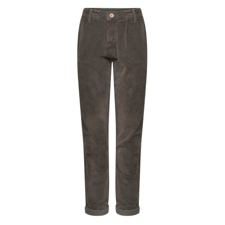 MAGDALENA-DARK GREY-44 dámské kalhoty tmavě šedé