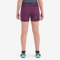 FEM SLIPSTREAM TWIN SKIN SHORTS-SASKATOON BERRY-UK8/XS dámské kraťasy vínové