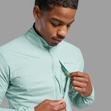 FEATHERLITE JACKET-SEA MIST-XXL pánská bunda mentolová