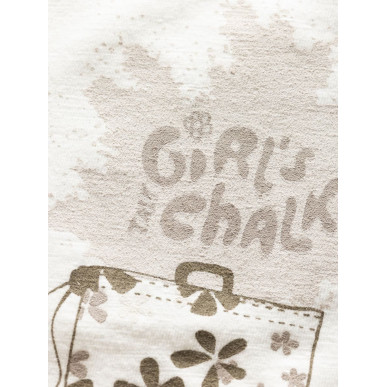 GANDIA GIRLS TALK CHALK-WHITE-38 dámské tričko bílé