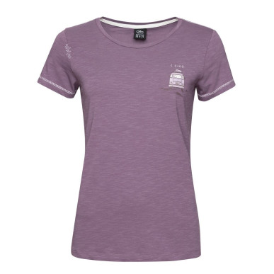 GANDIA E-CIAO-DARK VIOLET-44 dámské tričko tmavě fialové