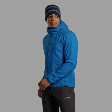 SIROCCO HOODIE-NEPTUNE BLUE-XL pánská bunda modrá