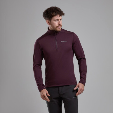 PROTIUM PULL-ON-DARK GARNET-XXXL pánská mikina hnědofialová