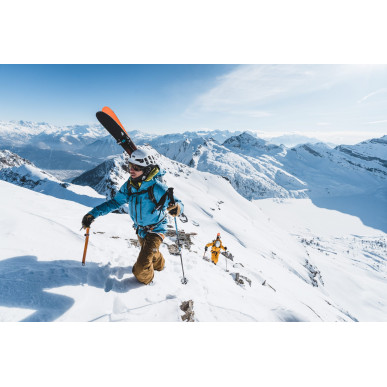 FLY L skialpinistický úvazek oranžový