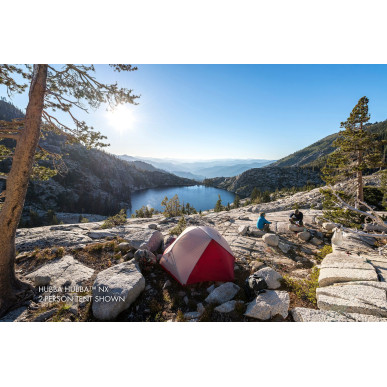 MUTHA HUBBA NX Green stan zeleno/červený pro 3 osoby