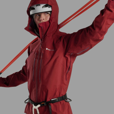 FEM ALTA XT JKT-DARK MAPLE-UK10/S dámská bunda tmavě červená