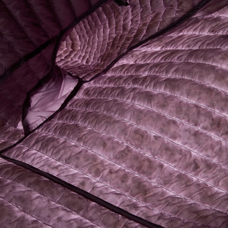 FEM ALPINE 850 NANO HOODIE-MOONSCAPE-UK14/L dámská bunda šedofialová