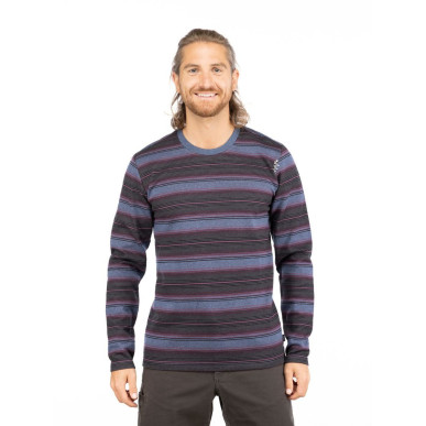 PORTO-BLACK-M pánské tričko s dlouhým rukávem černé