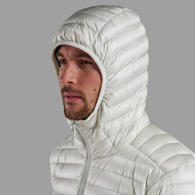 ANTI-FREEZE LITE HOODIE-POWDER-S pánská bunda bílá