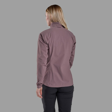 FEM TENACITY NANO JACKET-MOONSCAPE-UK10/S dámská bunda šedofialová