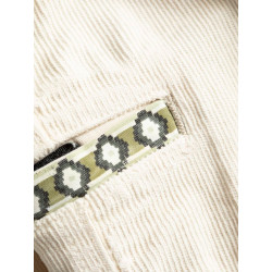 SANDRA 3.0-CREME-38 dámské kalhoty krémové