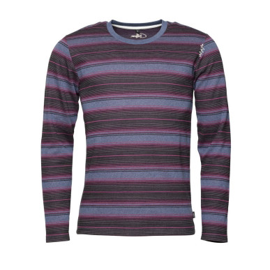 PORTO-BLACK-XL pánské tričko s dlouhým rukávem černé