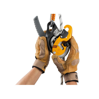 I´D EVAC slaňovací brzda (10-11,5 mm) ČERNÁ