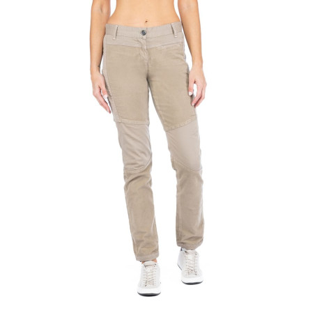 WALDHORN-DARK SAND-34 dámské kalhoty tmavě pískové