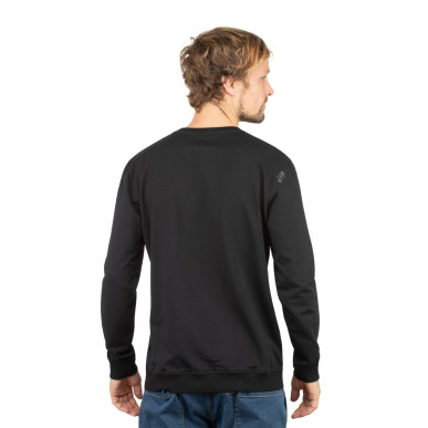 HOKKAIDO CHILLAZ ROPE-BLACK-L pánská mikina černá