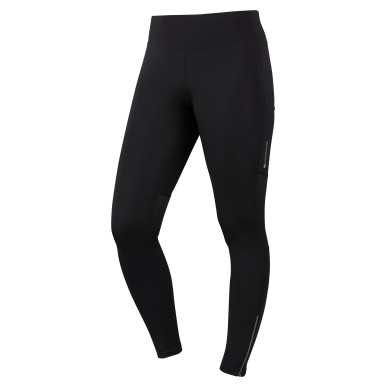FEM KATLA LONG TRAIL TIGHTS-BLACK-UK8/XS dámské kalhoty černé