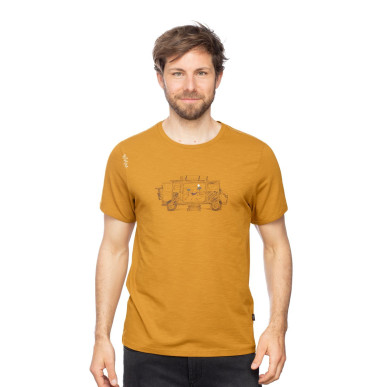 VAN LIFE-CURRY-M pánské tričko kari