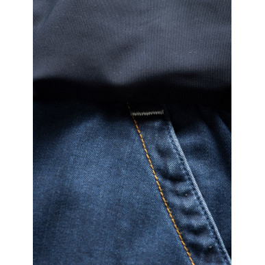 SANDRA 3.0-DENIM BLUE-32 dámské kraťasy modré denim