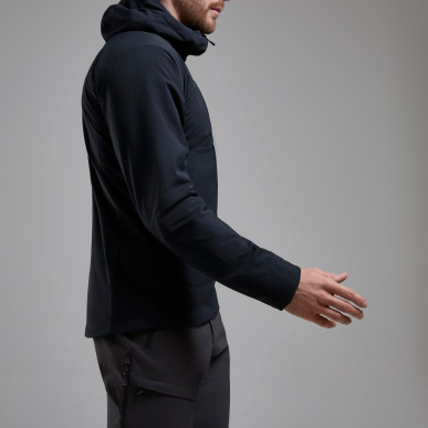 KHAMSIN HOODIE-BLACK-XXL pánská bunda černá