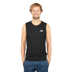 CALANQUES TRE FRATELLI-BLACK-XS pánské tílko černé