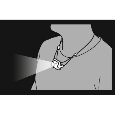 BINDI svítilna zelená