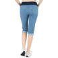 FUJI 3.0-DENIM LIGHT BLUE-44 dámské 3/4 kalhoty světle modré denim