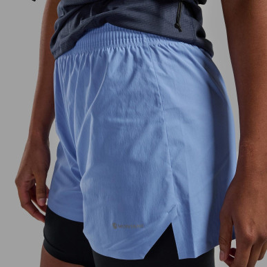 FEM JETSTREAM 4" SHORTS-CORNFLOWER-UK10/S dámské kraťasy modré