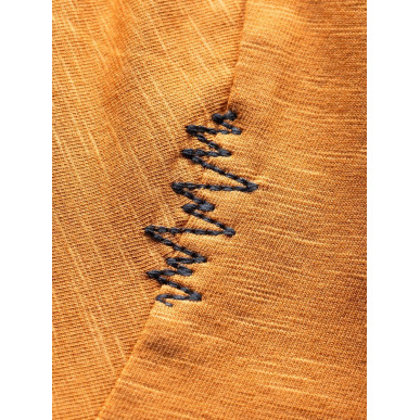 CHILLAZ TIME TO CHILL-ORANGE BROWN-XXL pánské tričko oranžovo hnědé