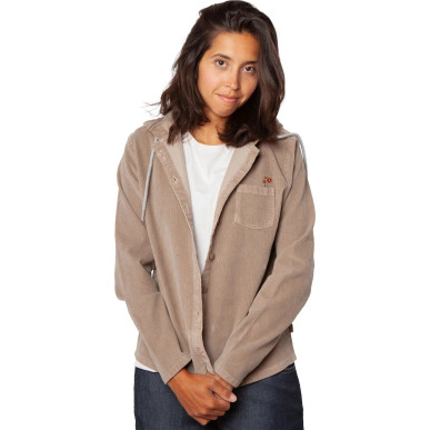 FENDELS-DARK SAND-42 dámská košile tmavě písková