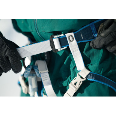 TOUR M/L skialpinistický úvazek modrý