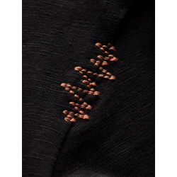 GANDIA GIRLS TALK CHALK-BLACK-36 dámské tričko černé