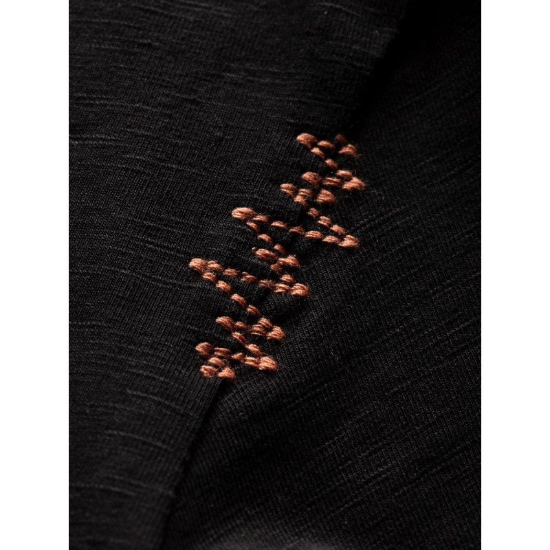 GANDIA GIRLS TALK CHALK-BLACK-36 dámské tričko černé