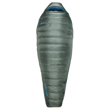 QUESTAR 0F/-18C Long Balsam péřový spacák šedozelený