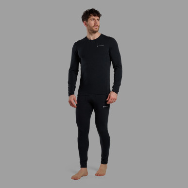 MALLI LONG SLEEVE T SHIRT-BLACK-XXL pánské triko černé