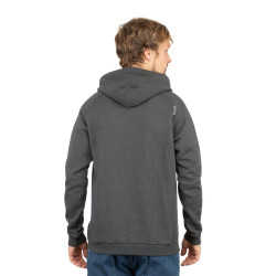 HELSINKI-BLACK-XL pánská mikina s kapucí černá