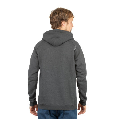 HELSINKI-BLACK-XL pánská mikina s kapucí černá