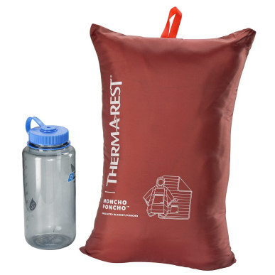 HONCHO PONCHO Mars Red eraLoftové pončo červené