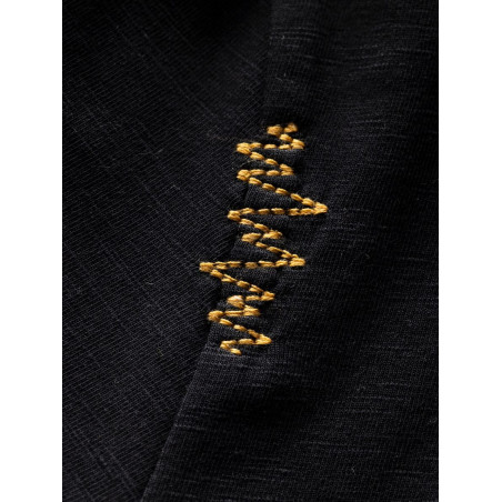 CHILLAZ TIME TO CHILL-BLACK-XL pánské tričko černé