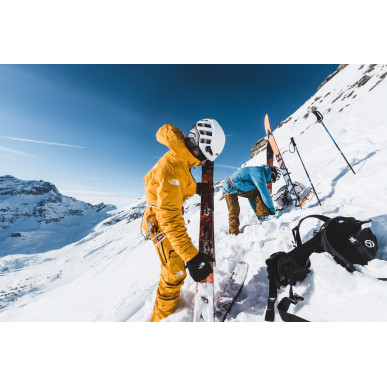 FLY M skialpinistický úvazek oranžový