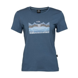 ISEO TIME TO CHILL-DARK BLUE-34 dámské tričko tmavě modré