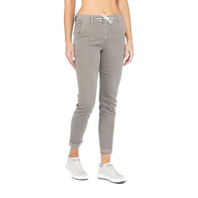 WINTER SPLASH-BROWN-42 dámské kalhoty hnědé