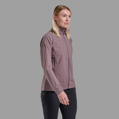 FEM TENACITY NANO JACKET-MOONSCAPE-UK10/S dámská bunda šedofialová