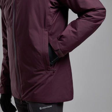 DUALITY JACKET-DARK GARNET-XL pánská bunda hnědofialová