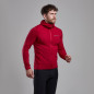PROTIUM LITE HOODIE-ACER RED-XXL pánská mikina tmavě červená