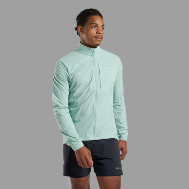 FEATHERLITE JACKET-SEA MIST-L pánská bunda mentolová