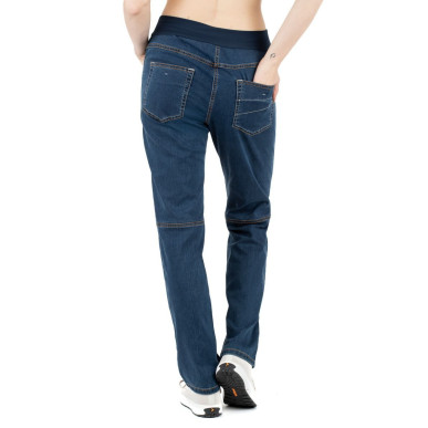 DAONE-DENIM DARK BLUE-38 dámské kalhoty tmavě modré denim