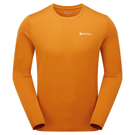 DART LONG SLEEVE T-SHIRT-AMBER-S pánské triko dlouhý ruk. oranžové
